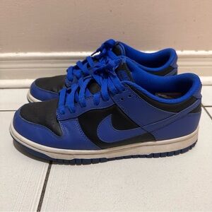 Nike Dunk Lo “Hyper Cobalt” blue black sneakers